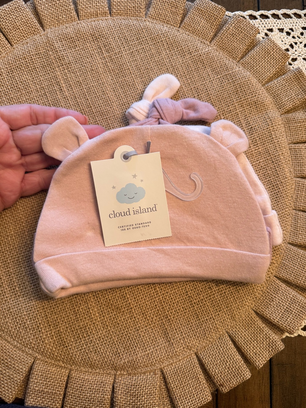 Baby Hats (6) size 0-6 mo